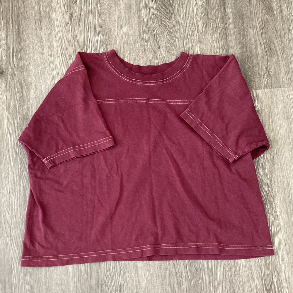 Urban Outfitters Renewal Cropped Tee
